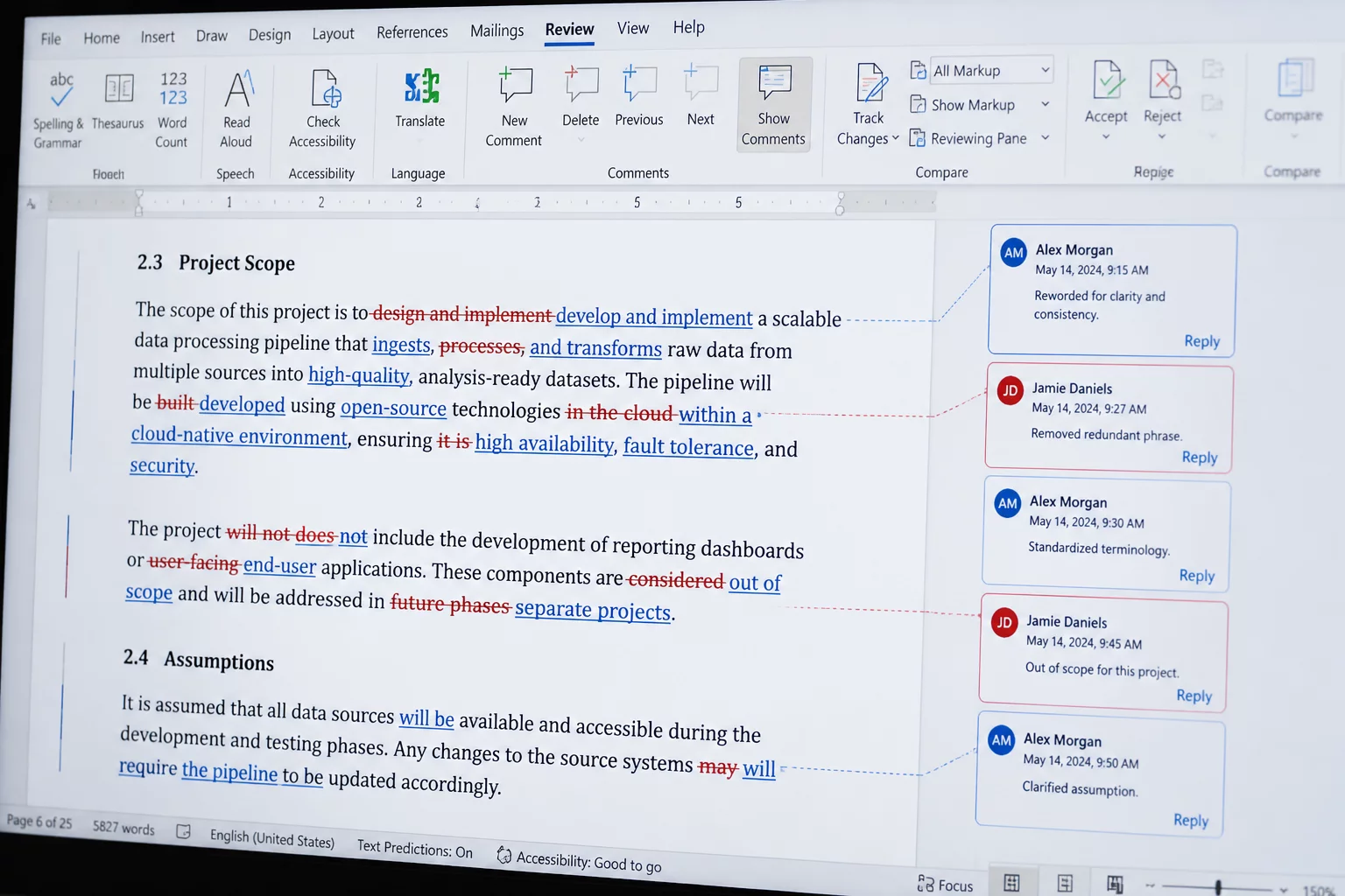 Best Practices for Revision Tracking